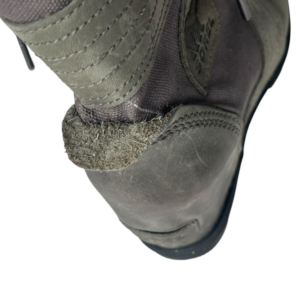 Sorel Lexie Wedge waterproof upper lace up in Quarry grey color | Size 7 - Picture 16 of 16
